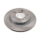 Febi Bremsscheiben Bremsbeläge Hinten für Mazda 626 5 GF GW Premacy CP