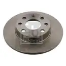 FEBI BILSTEIN 02586 Bremsscheiben 2 Stück vorn für OPEL