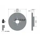TEXTAR 92288303 Bremsscheiben 2 Stück vorne für HYUNDAI