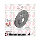 ZIMMERMANN 610.3718.20 Bremsscheiben 2 Stück VOLVO