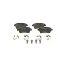 Bremsbelagsatz Scheibenbremse Bosch 0 986 494 735 für Renault für Dacia