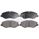 Febi Bremsscheiben Bremsbeläge Vorne für Mercedes Vito Tourer W447