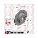 Original ZIMMERMANN 150.3429.52 Bremsscheiben 2 Stück für BMW