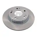 Febi Bremsscheiben Bremsbeläge Hinten für Honda Civic 8