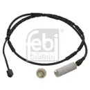 Warnkontakt Bremsbelagverschleiß Febi Bilstein 37669 für Bmw Hinterachse
