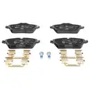 ATE Set Scheiben Ø284 vorn Ø280 hinten belüftet Bremsbeläge WK BMW 1er E81 E87