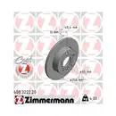 Zimmermann 600.3222.20 Bremsscheiben 2 Stück VW