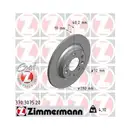 Zimmermann 370.3075.20 Bremsscheiben 2 Stück MAZDA