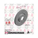 ZIMMERMANN 370.3077.52 Bremsscheiben 2 Stück MAZDA