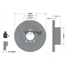 TEXTAR 92075005 Bremsscheiben 2 Stück BMW