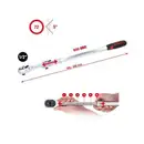 KS TOOLS 914.1205 1/2 Teleskop-Umschaltknarre,