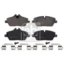 Febi Bremsscheiben Bremsbeläge Vorne für BMW 1 E81 E87 E88