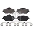 Febi Bremsscheiben Bremsbeläge Vorne Hinten für BMW 1 E81 E87