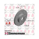 ZIMMERMANN 600.1605.52 Bremsscheiben 2 Stück für VW