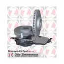 ZIMMERMANN 640.4206.00 Bremsscheiben 2 Stück für OPEL