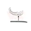 VAN WEZEL 3769501 Kunststoff-Spoiler vo. li.