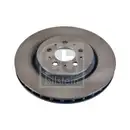 Febi Bremsscheiben Bremsbeläge Hinten für Volvo S60 1 384 V70 2 285