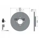 TEXTAR 92008200 Bremsscheiben 2 Stück vorne für FORD