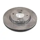 FEBI BILSTEIN 05645 Bremsscheiben 2 Stück vorne für FORD