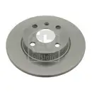 Febi Bilstein Bremsenset Bremsscheiben 240 mm voll Bremsbeläge hinten Corsa C