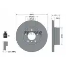 TEXTAR 92122505 Bremsscheiben 2 Stück BMW
