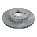 Febi Bremsscheiben Bremsbeläge Vorne für Hyundai i20 1 Kia Rio 2 JB