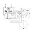 FEBI BILSTEIN 37635 Luftfederbalg für VOLVO