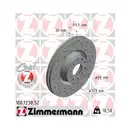 Original ZIMMERMANN 100.1238.52 Bremsscheiben 2 Stück für AUDI
