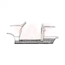 VAN WEZEL Schweller 2türig li. 5824101