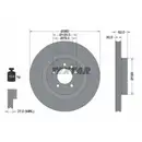 TEXTAR 92162003 Bremsscheiben 2 Stück für LAND ROVER