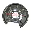 Spritzblech Bremsscheibe Metzger 6115037 Greenparts für Mercedes Benz