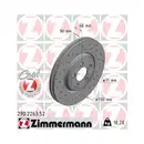 Original ZIMMERMANN 290.2263.52 Bremsscheiben 2 Stück für JAGUAR