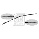 FEBI BILSTEIN 34908 Handbremsseil für MERCEDES-BENZ