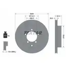 TEXTAR 92171303 Bremsscheiben 2 Stück MITSUBISHI