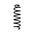 2x Spidan Fahrwerksfeder 86556 Hinterachse Renault Grand Scenic