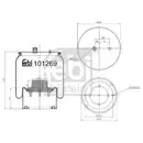 FEBI BILSTEIN 101269 Luftfederbalg für MERCEDES-BENZ