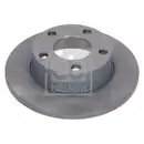 FEBI BILSTEIN 09077 Bremsscheiben 2 Stück hinten für AUDI
