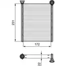 VALEO 811534 Warmetauscher CITROEN C4 II / DS DS4