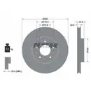 TEXTAR 92221103 Bremsscheiben 2 Stück ALFA ROMEO