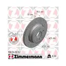 Original ZIMMERMANN 150.3432.52 Bremsscheiben 2 Stück für BMW