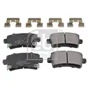 Bremsbelagsatz Scheibenbremse Febi Bilstein 116147 für Opel für Saab Hinterachse