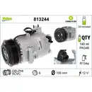 Kompressor Klimaanlage Valeo 813244 Valeo Core-flex für Opel für Vauxhall