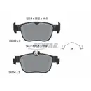 Bremsbelagsatz Scheibenbremse Textar 2630301 Q+ für Audi für Ford für Seat