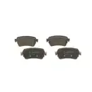 Bremsbelagsatz Scheibenbremse Bosch 0 986 424 437 für Citroën für Fiat für Opel