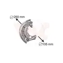 VAN WEZEL 5880372 Spritzblech Bremsscheibe vo. re.
