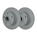 ATE 24.0110-0210.1 Bremsscheiben 2 Stück AUDI