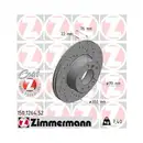 Original ZIMMERMANN 150.1264.52 Bremsscheiben 2 Stück für BMW