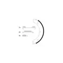 TEXTAR 91066800 PKW Bremsbacken