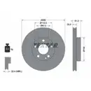 TEXTAR 92257003 Bremsscheiben 2 Stück für MERCEDES-BENZ