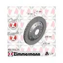 Original ZIMMERMANN 100.3354.75 Bremsscheiben 2 Stück für AUDI